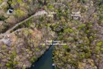 Aerial Property View showing trails leading to pond